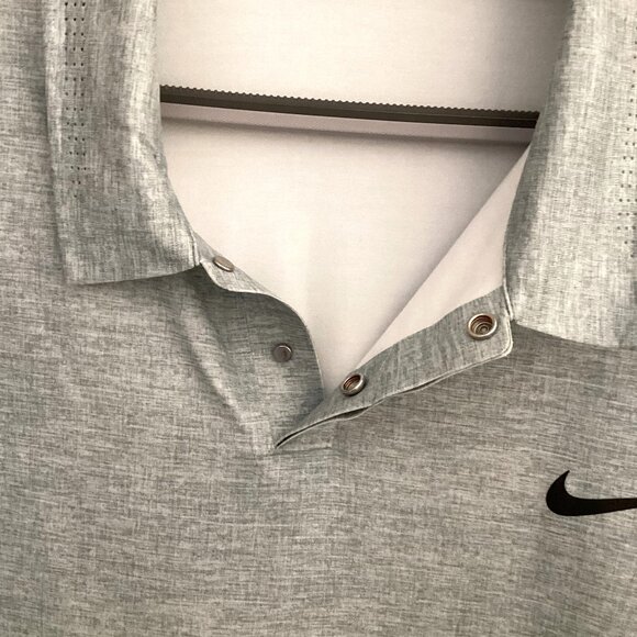 Tiger Woods Collection Nike Men's Polo Shirt Size XXL Striped Golf Short Sleeves - Picture 5 of 9